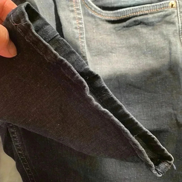 Urban Star dark wash, straight leg jeans 38  by 32. - Picture 7 of 9